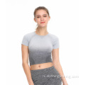 Dames zomer racerback crop top